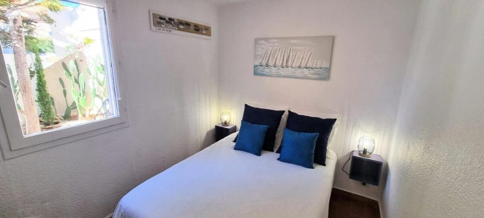 Le MARINE Rez de Jardin direct Plage Parking Privé Climatisé Apartment in Occitanie