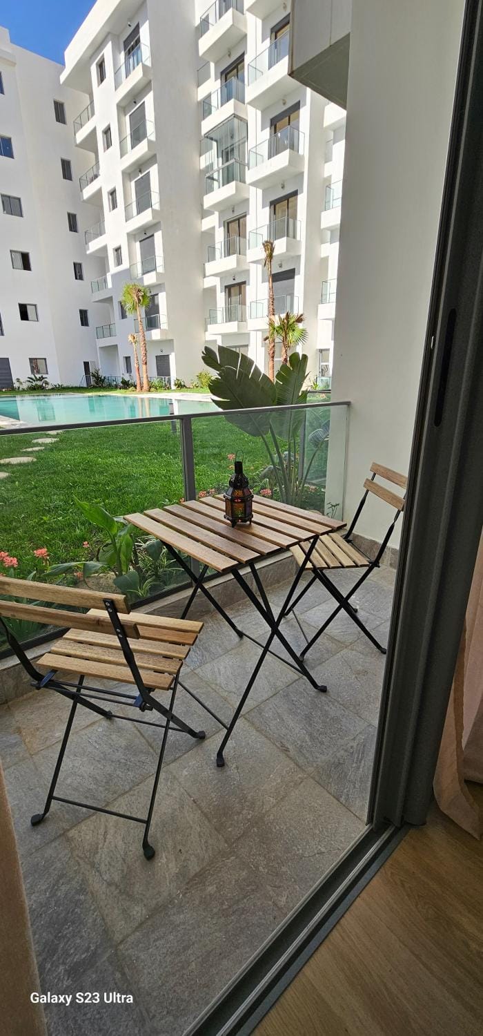 Property building, Patio, Day, View (from property/room), Balcony/Terrace