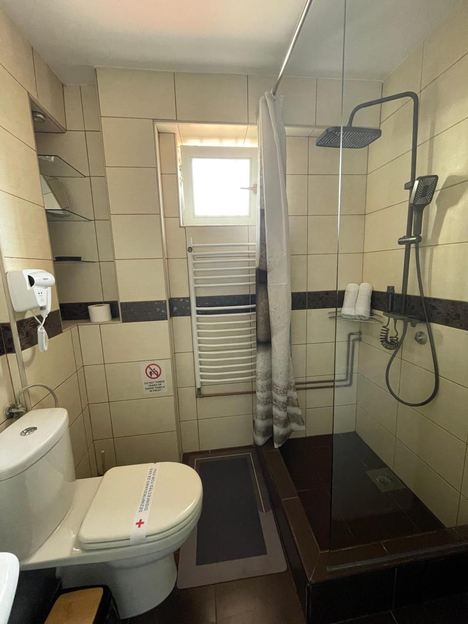 Shower, Toilet, Bathroom, towels