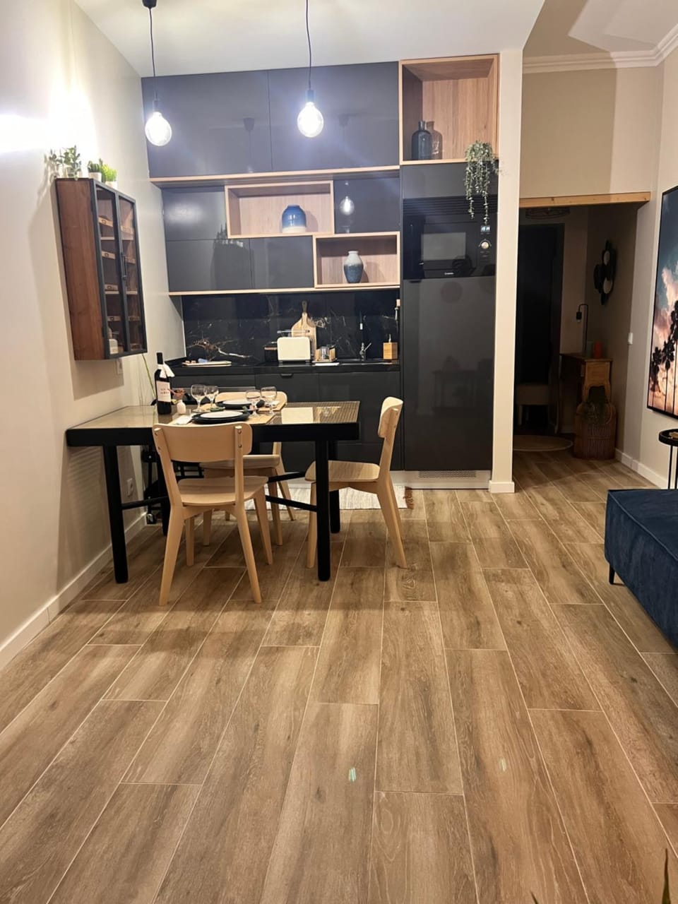 Coffee/tea facilities, Kitchen or kitchenette, Dining area, dishwasher, minibar, pet friendly, stove, toaster