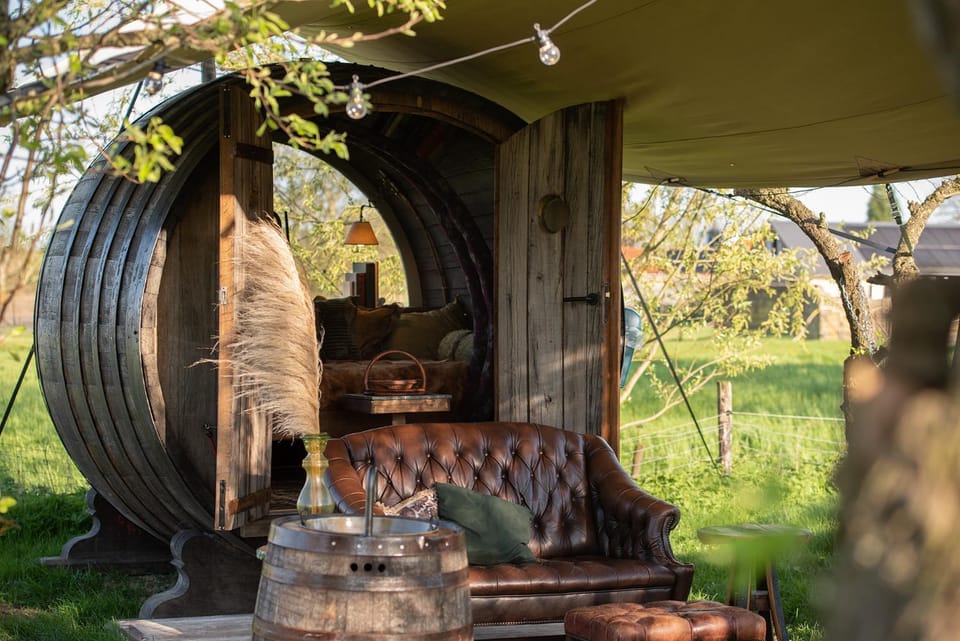 Tiny Wineyhouse 3 Luxury tent in Gelderland, Netherlands