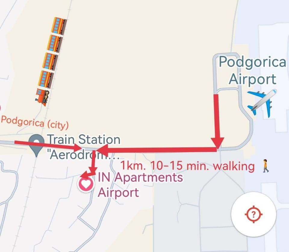 In Apartments AirPort Apartment in Podgorica Municipality, Montenegro