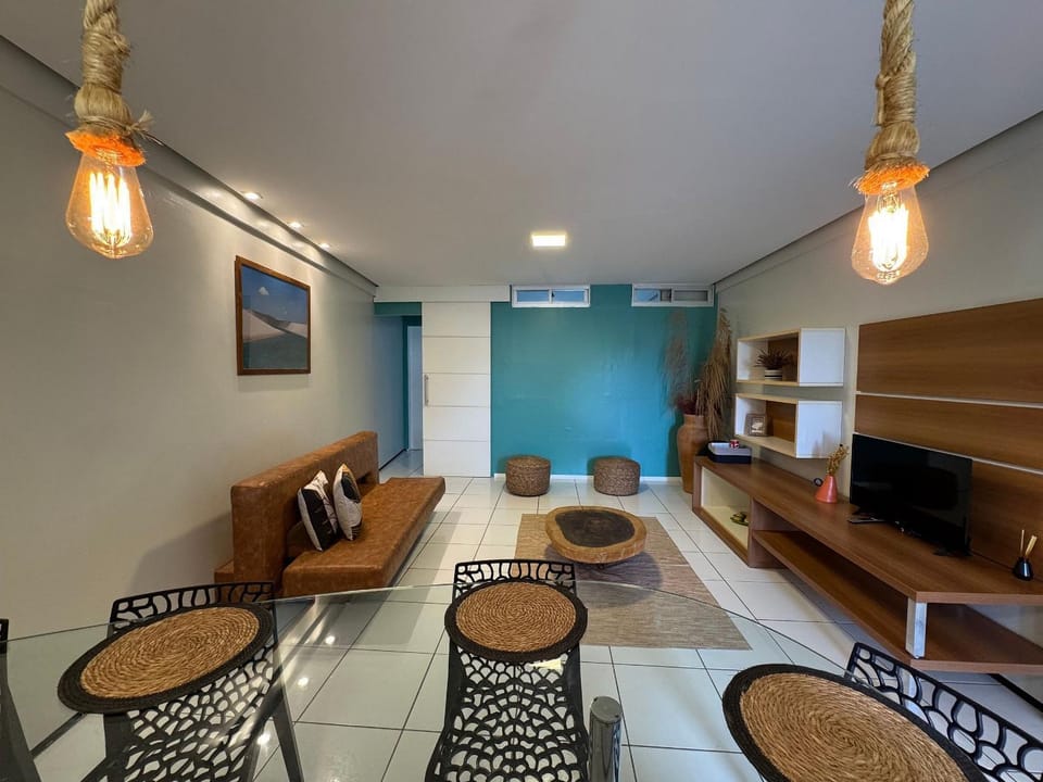 (204) Unforgettable Sea View on Litorânea Beach Apartment in São Luís