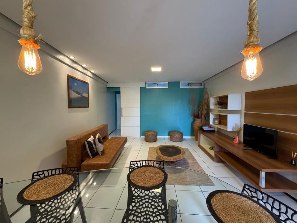 (204) Unforgettable Sea View on Litorânea Beach Apartment in São Luís