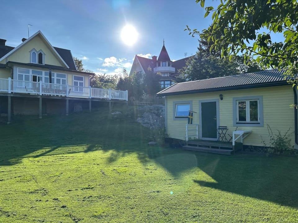 Property building, Garden view