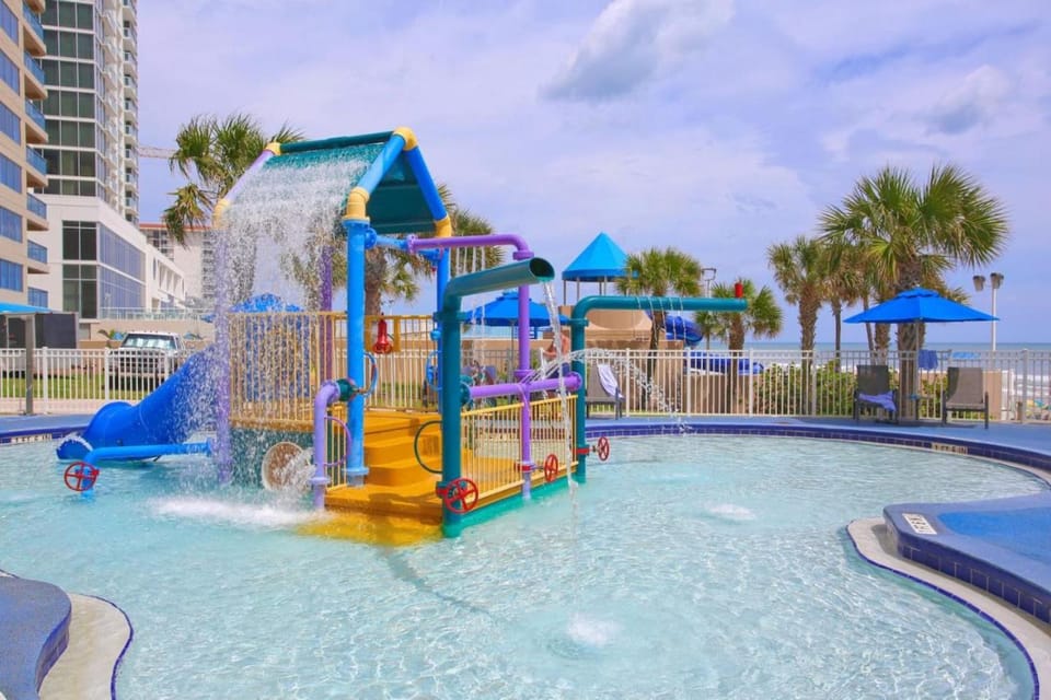 Oceanfront Luxury Stunning 3 BR Renovation Direct Ocean Front at The Wyndham Ocean Walk Resort House in Florida
