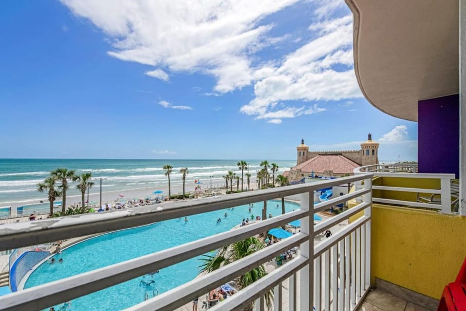 Oceanfront Bliss 3BR Direct Ocean Front Retreat on the 4th Floor at The WyndhamOcean Walk Resort House in Florida