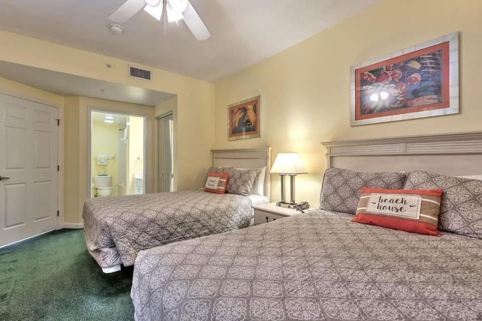 Oceanfront Haven 1BR Direct ocean front with private balcony at The Wyndam Ocean Walk House in Florida