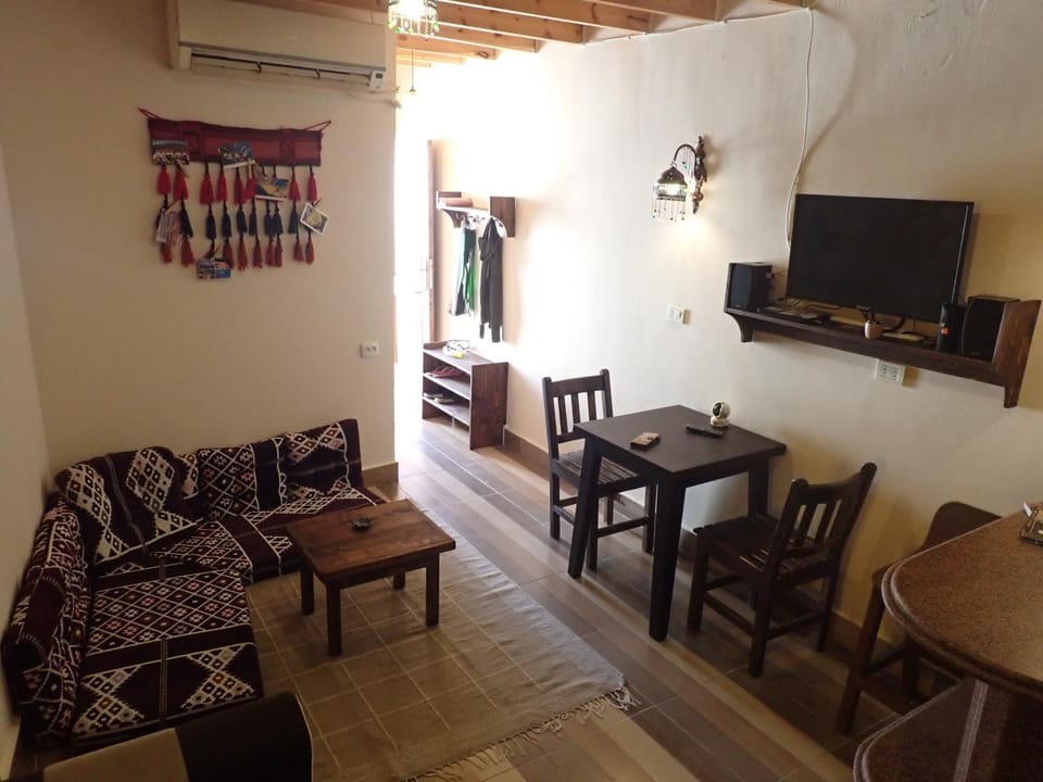 Communal lounge/ TV room, TV and multimedia, Living room, Seating area, Dining area, air conditioner