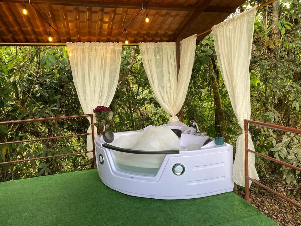 Natural landscape, Garden, Hot Tub, Garden view