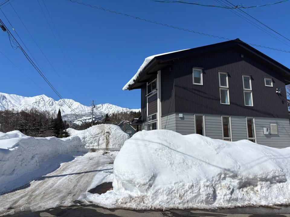 Property building, Day, Natural landscape, Winter, Mountain view