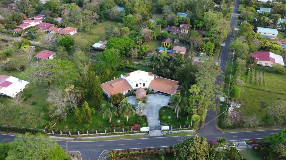 Property building, Day, Neighbourhood, Natural landscape, Bird's eye view, Street view, Location