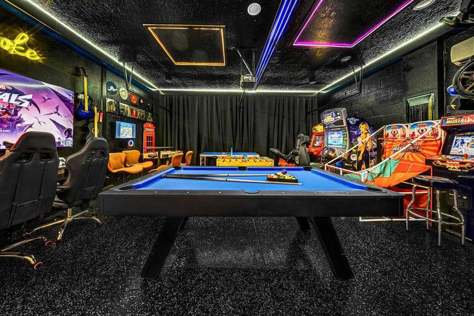 Billiard, Casino, Game Room