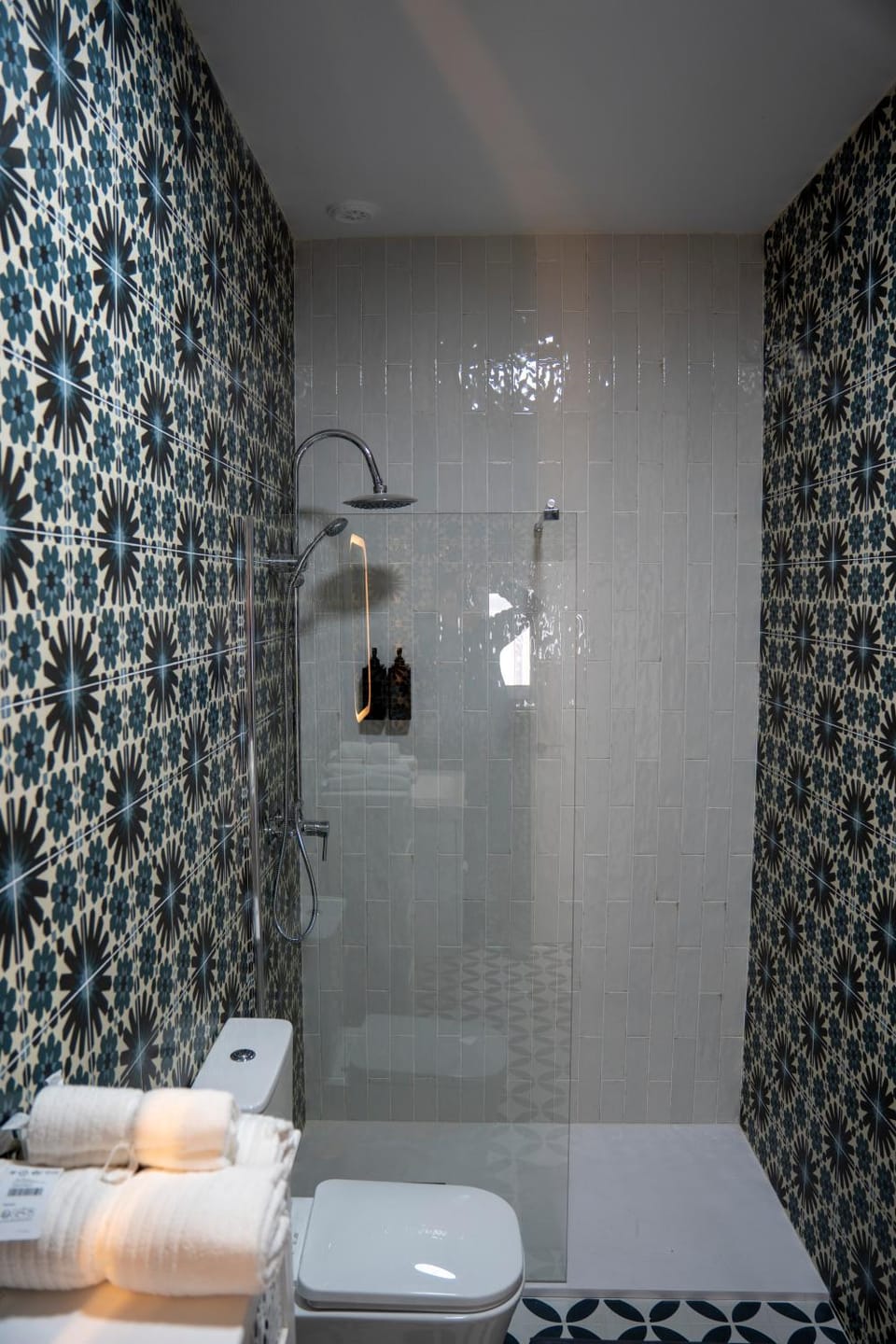 Shower, Toilet, towels