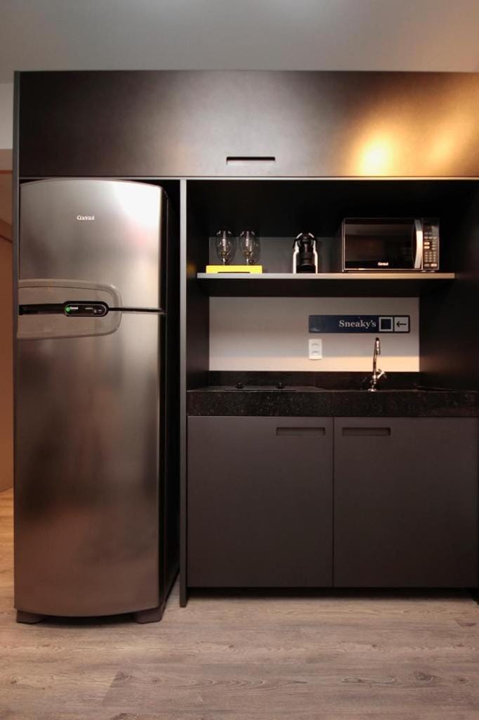 Studio completo no coração da Vila Olimpia com vaga Apartment in Sao Paulo City