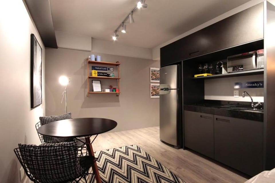 Studio completo no coração da Vila Olimpia com vaga Apartment in Sao Paulo City