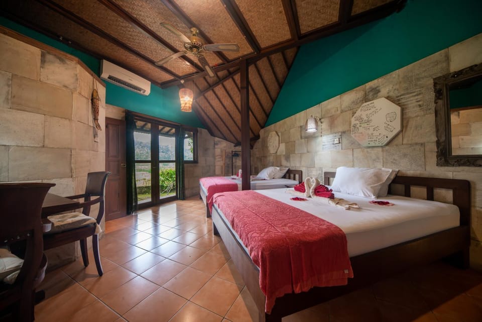 Bed, Bedroom, air conditioner