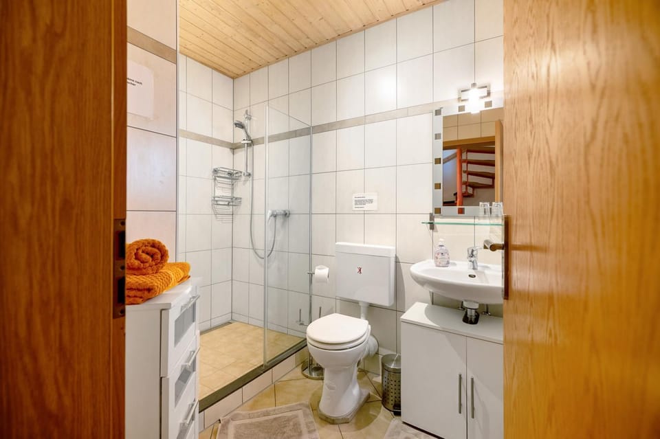 Bathroom, Living room