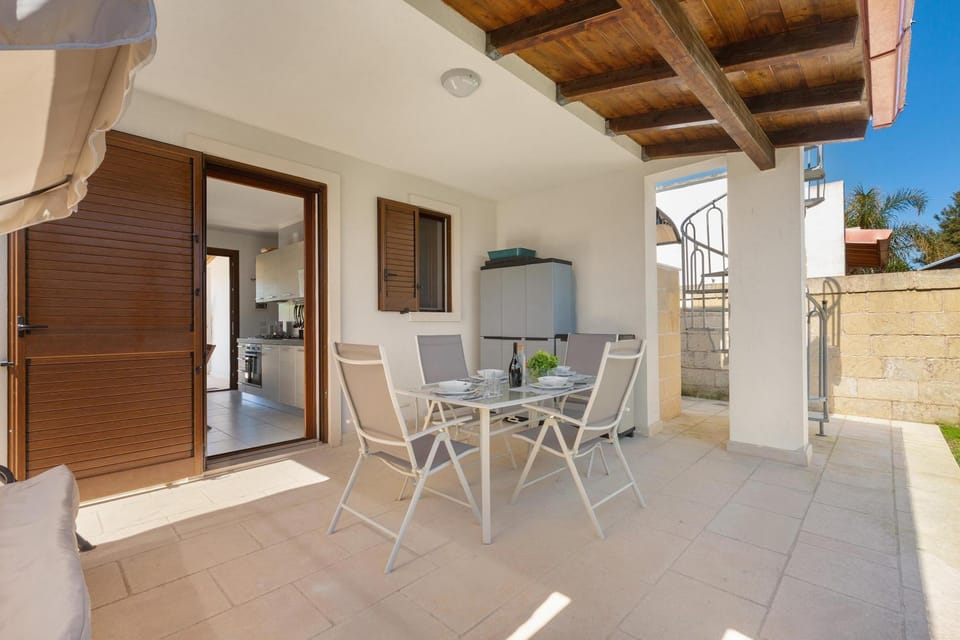 Property building, Patio