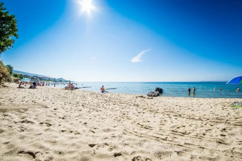 Day, Natural landscape, Beach, Sea view, sunbed