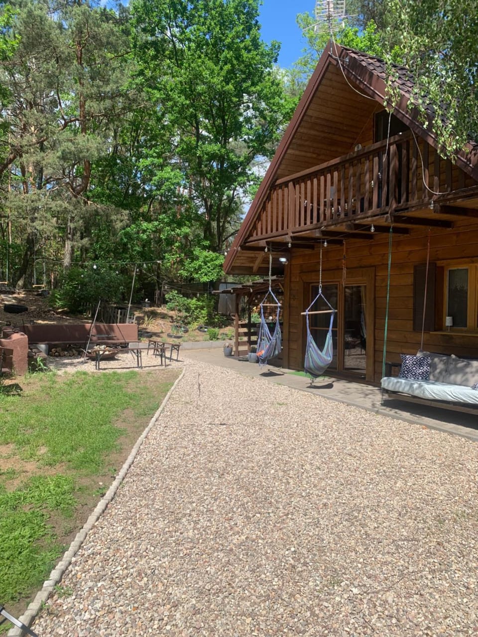 Dream Forest Cabin -dom w lesie pod Warszawą Cabin in Masovian Voivodeship