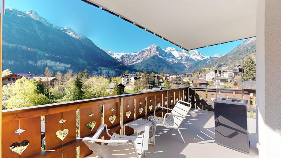 Natural landscape, Balcony/Terrace, Mountain view