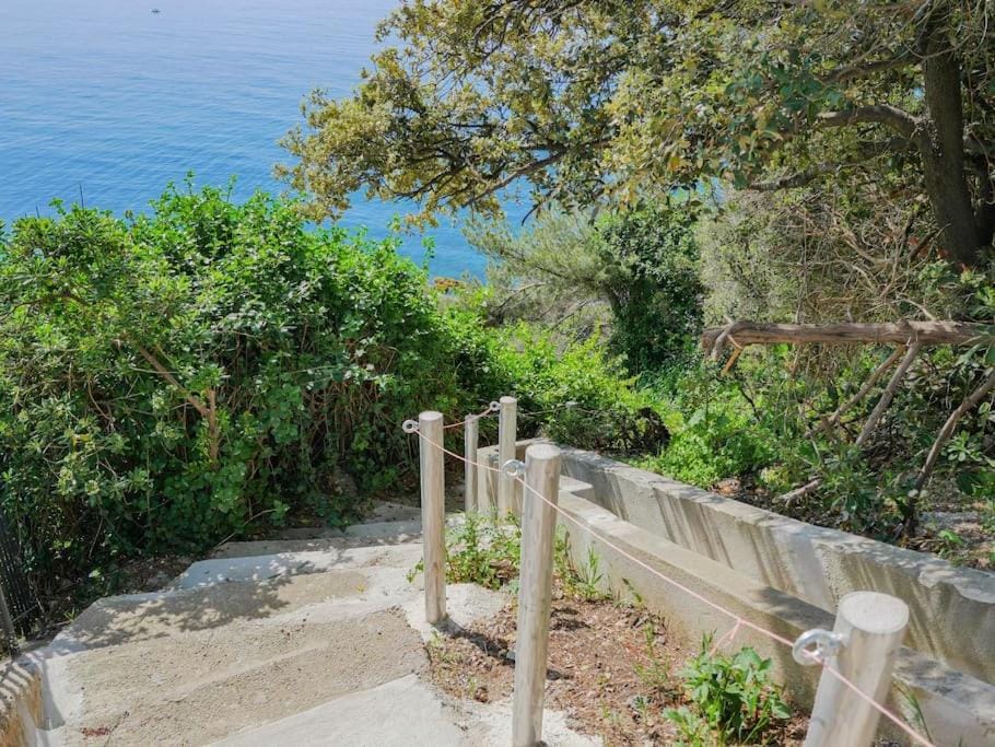 Maison bord de mer vue exceptionnelle avec accès privé House in French Riviera