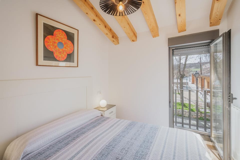 Property building, Living room, Bedroom