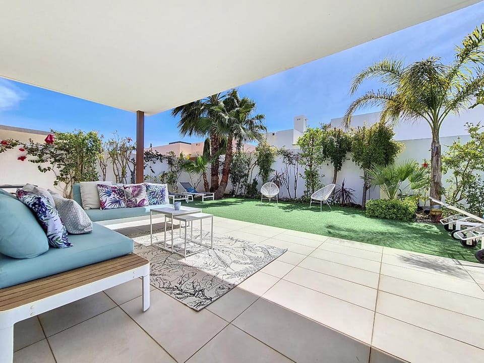 Patio, Garden, Garden view