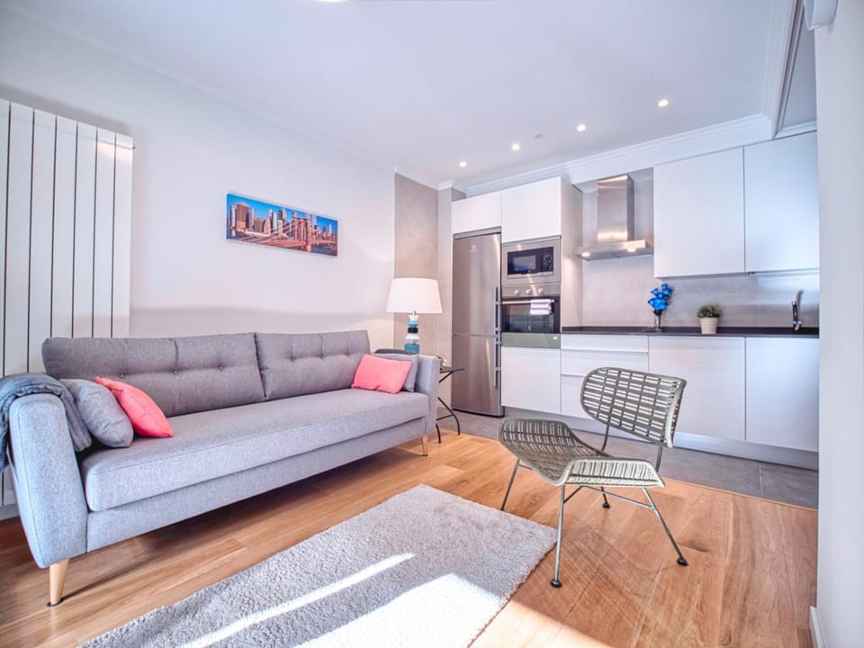Kitchen or kitchenette, Living room