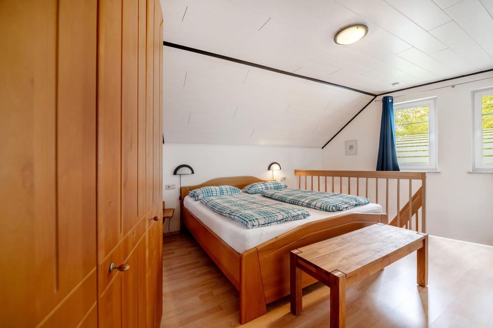 Property building, Living room, Bedroom