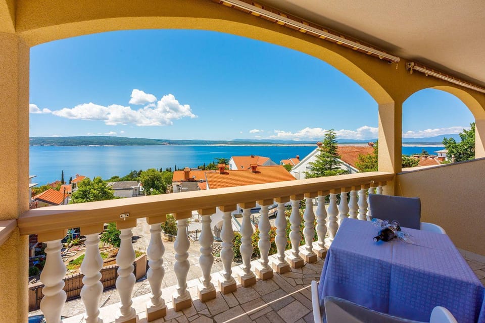 Meerblick Apartment 300 Meter zum Strand Apartment in Primorje-Gorski Kotar County