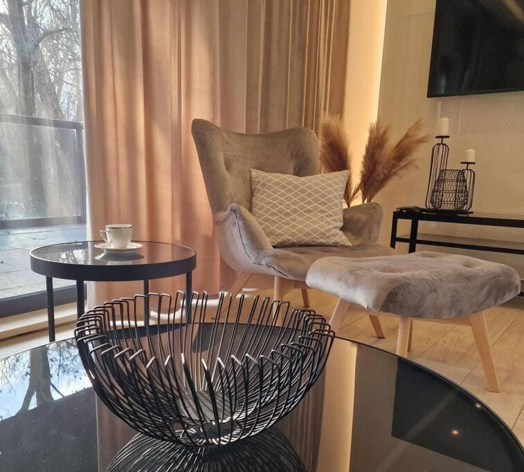 Apartament Nad Strugą, klimatyzacja, parking,taras Apartment in Greater Poland Voivodeship