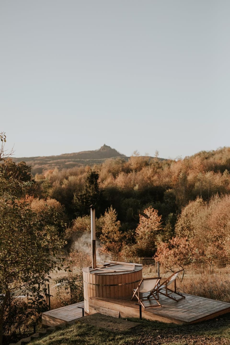 Natural landscape, Garden, Hot Tub, Mountain view