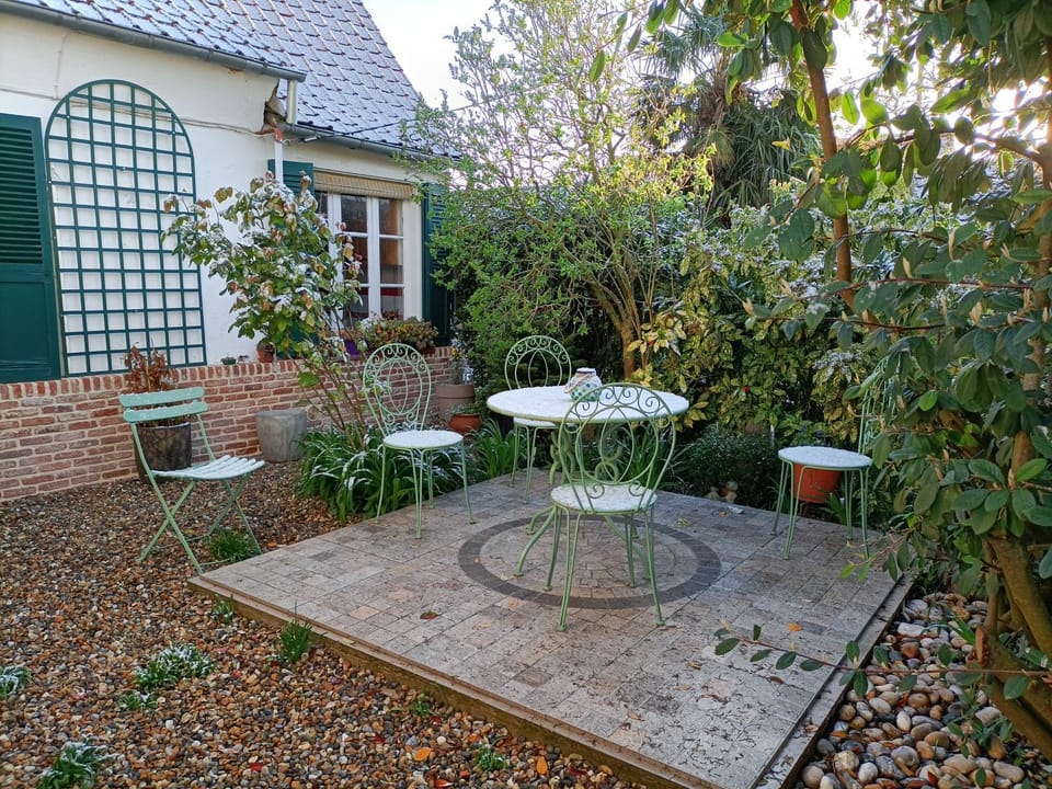 Patio, Garden, Dining area