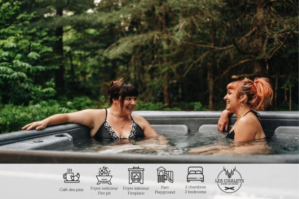 Le2085 - Spa et Plage - Les chalets dans le nord House in Quebec