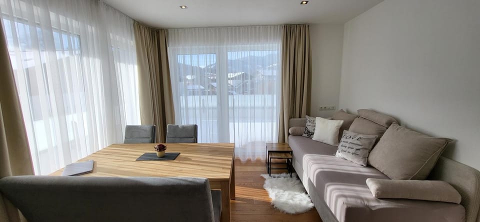 Living room, kitchen