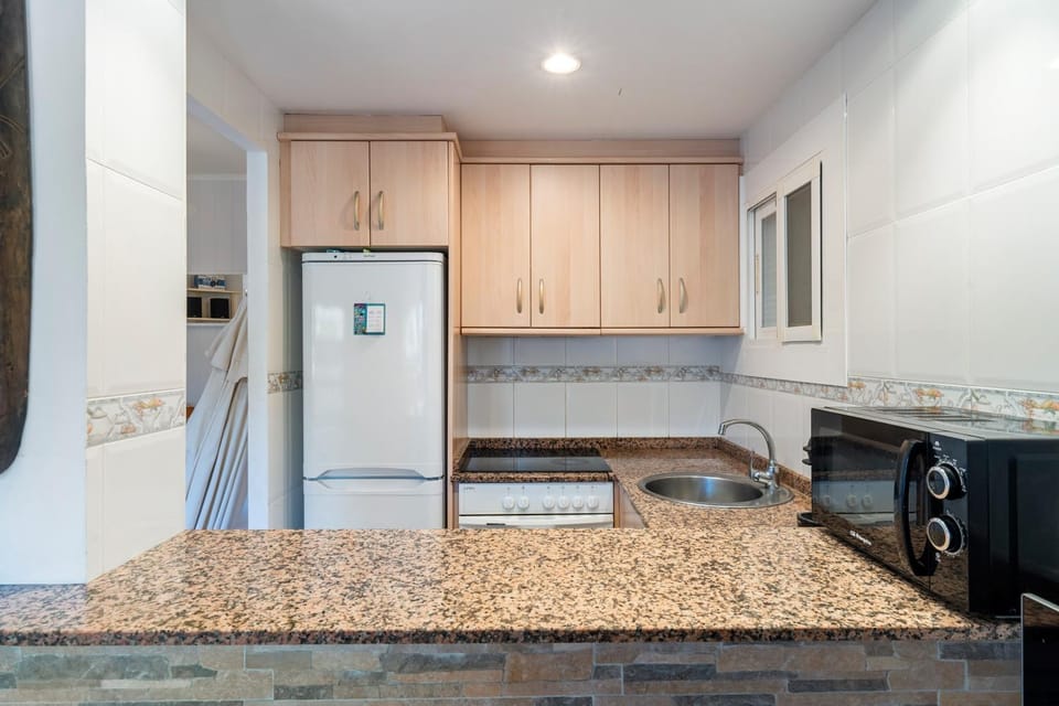 Kitchen or kitchenette, Living room