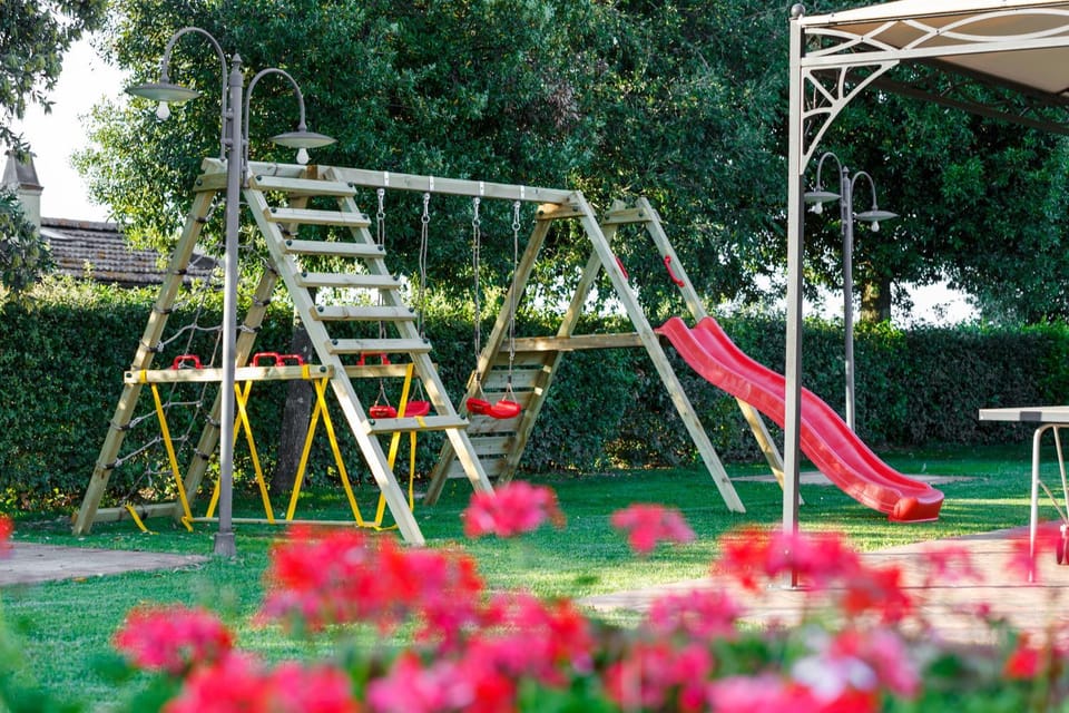 Children play ground, Garden, children