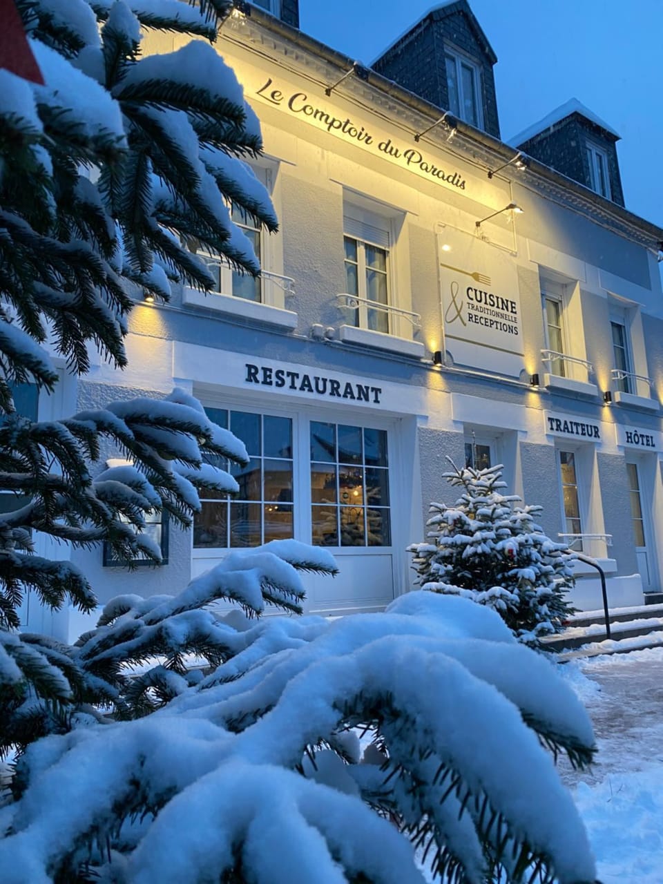 Property building, Winter