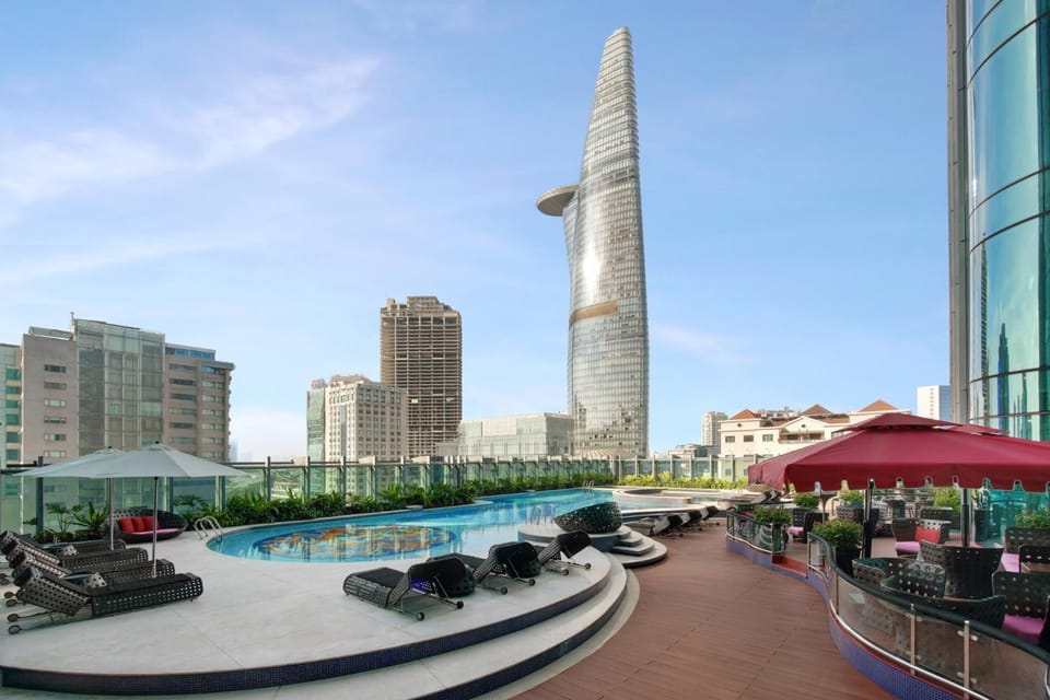 View (from property/room), City view, Landmark view, Swimming pool