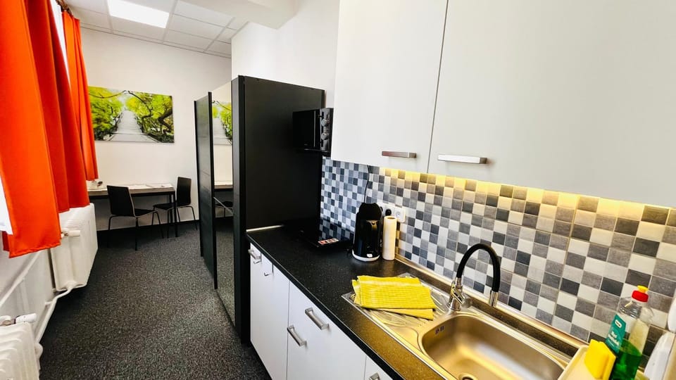 Kitchen or kitchenette, wardrobe