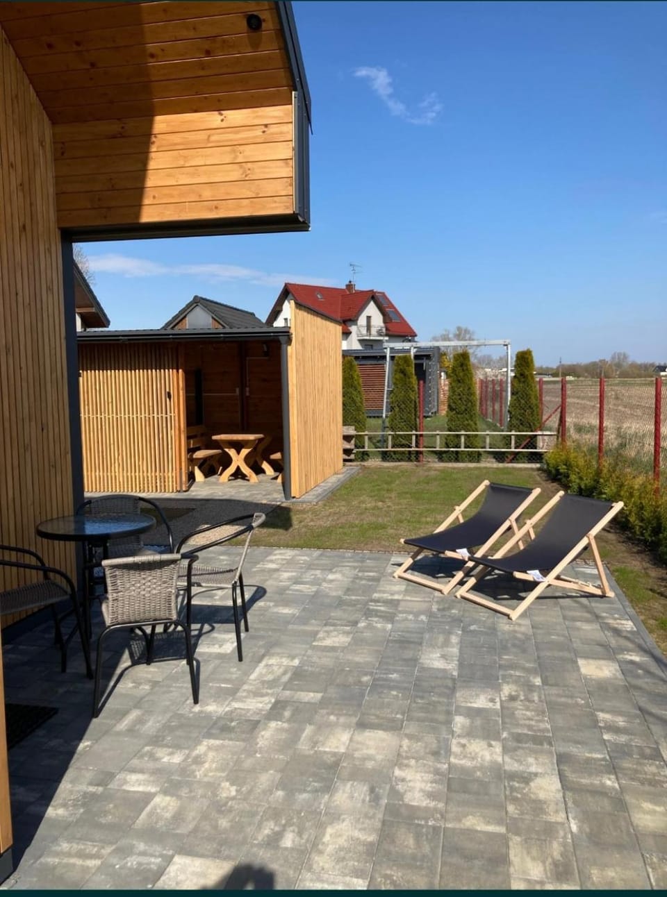 Klimatyzowany domek letniskowy Nature lodge in West Pomeranian Voivodeship, Poland