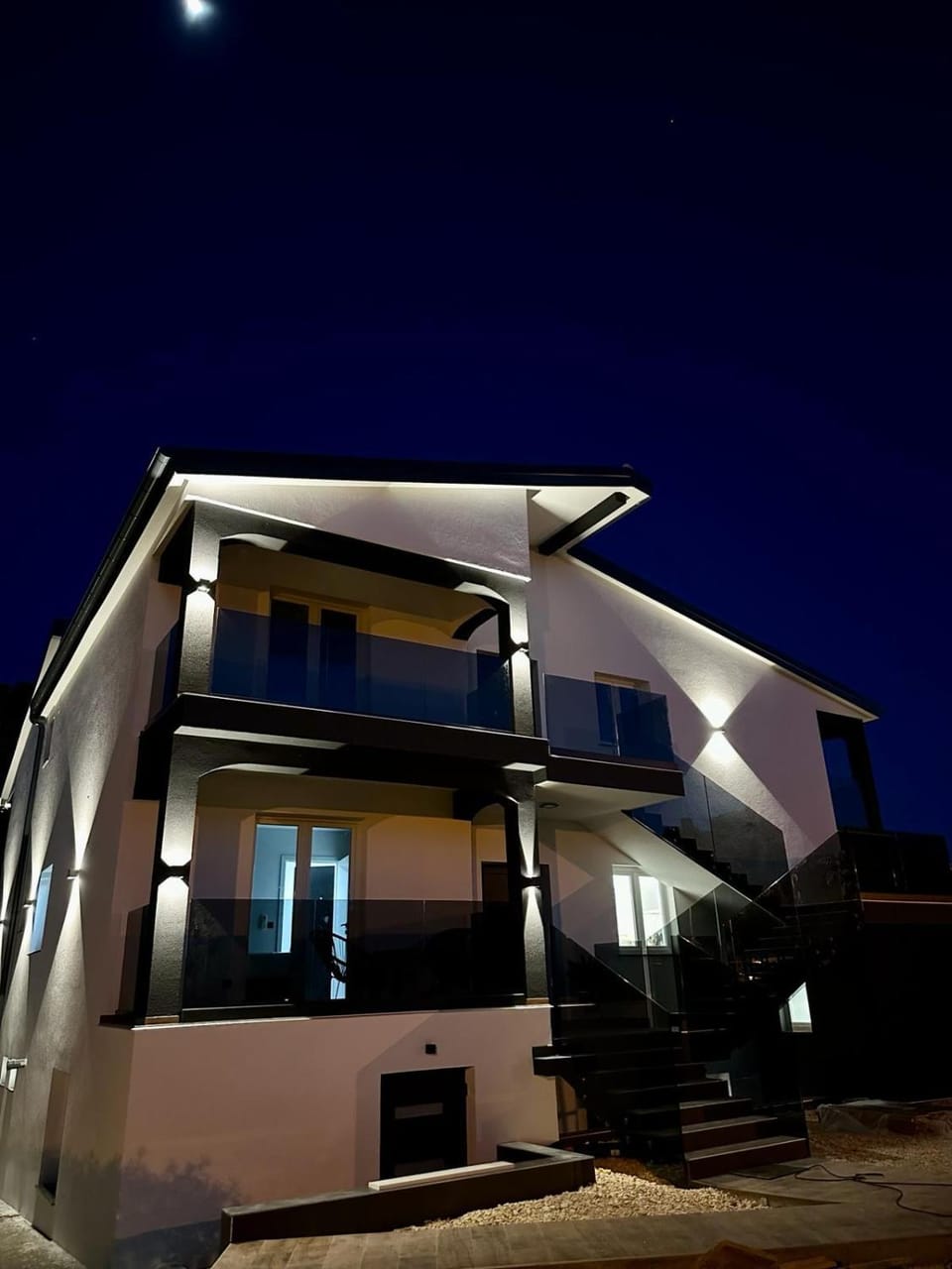 Property building, Night