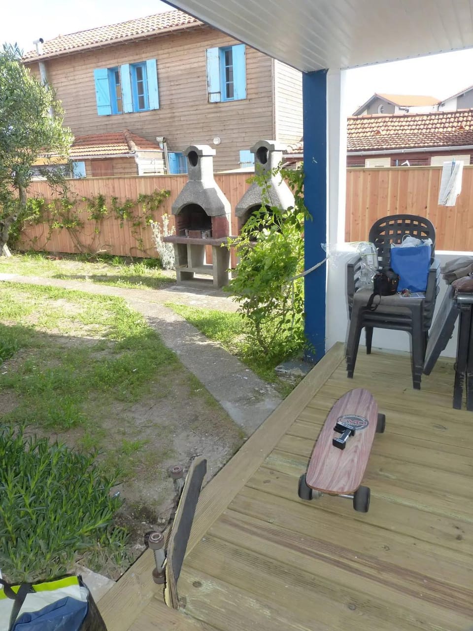 Patio, BBQ facilities, Garden view