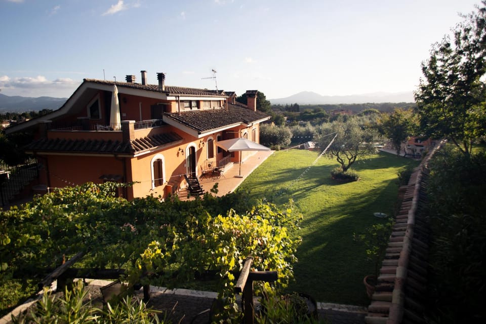 Property building, Day, Natural landscape, Garden view, Mountain view
