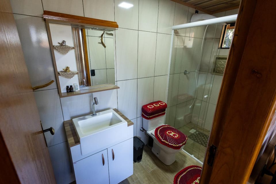 Cabana Pequeno Bosque Refúgio dás Águas Apartment in São Joaquim