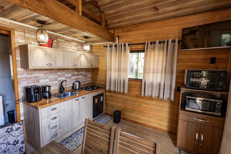 Cabana Pequeno Bosque Refúgio dás Águas Apartment in São Joaquim