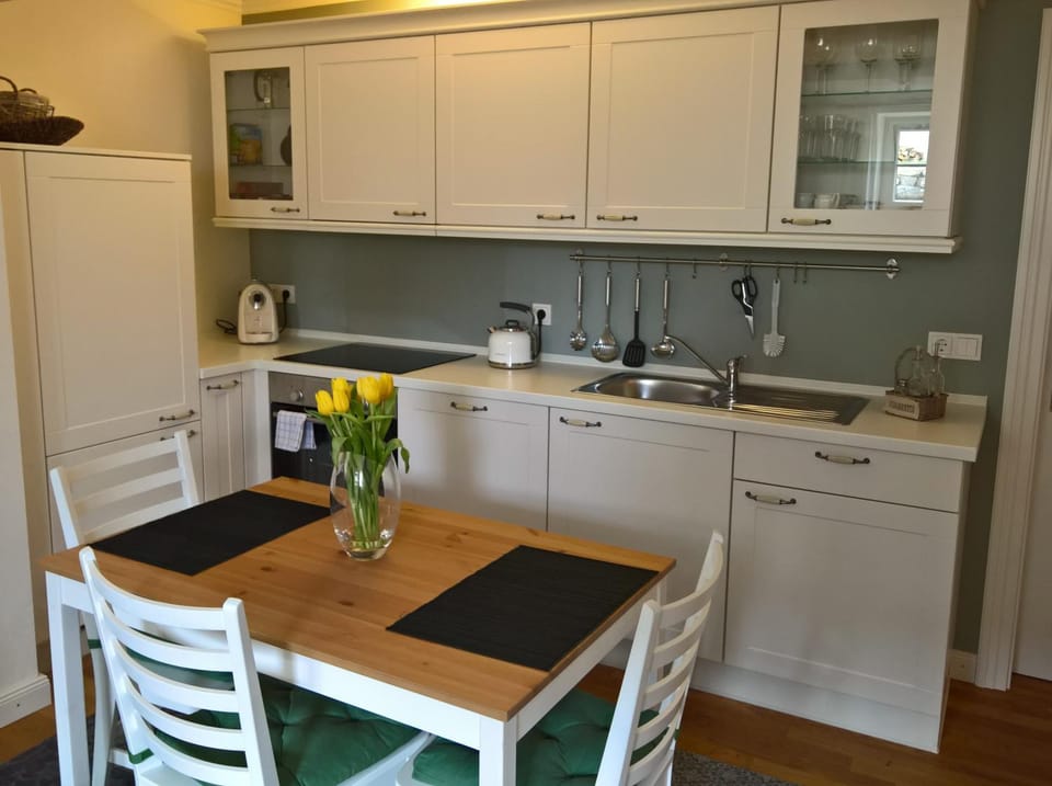 Photo of the whole room, Communal kitchen