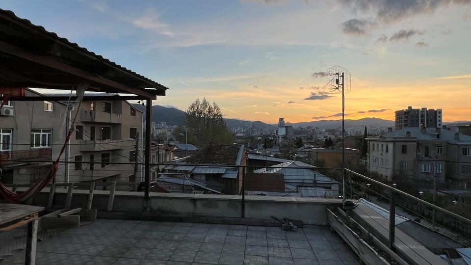 Balcony/Terrace, City view, Sunset